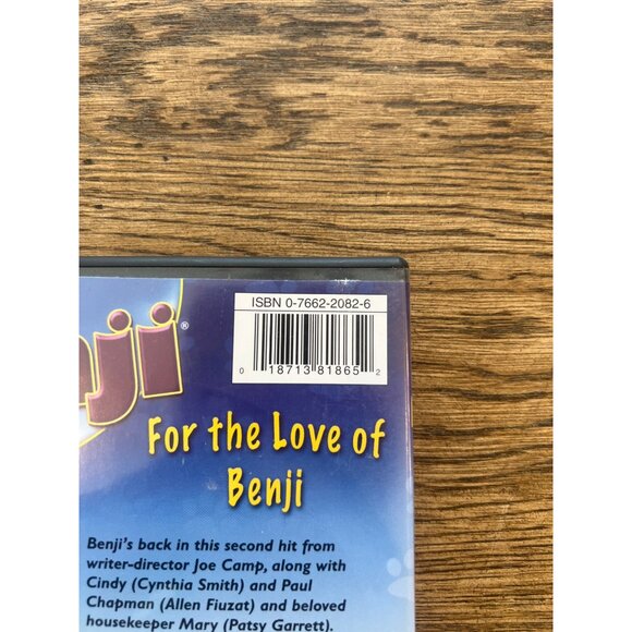 For The Love Of Benji 2004 DVD Family Adventure Patsy Garrett Nelson Pre-Owned - Picture 4 of 4